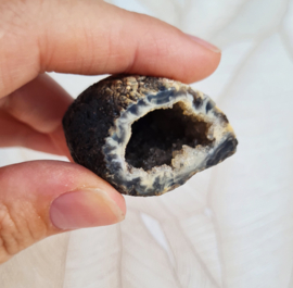 Agaat Geode Druzy Brazilië no.9 - 3,5 cm