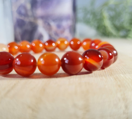 Edelsteen Armband Carneool 8 mm