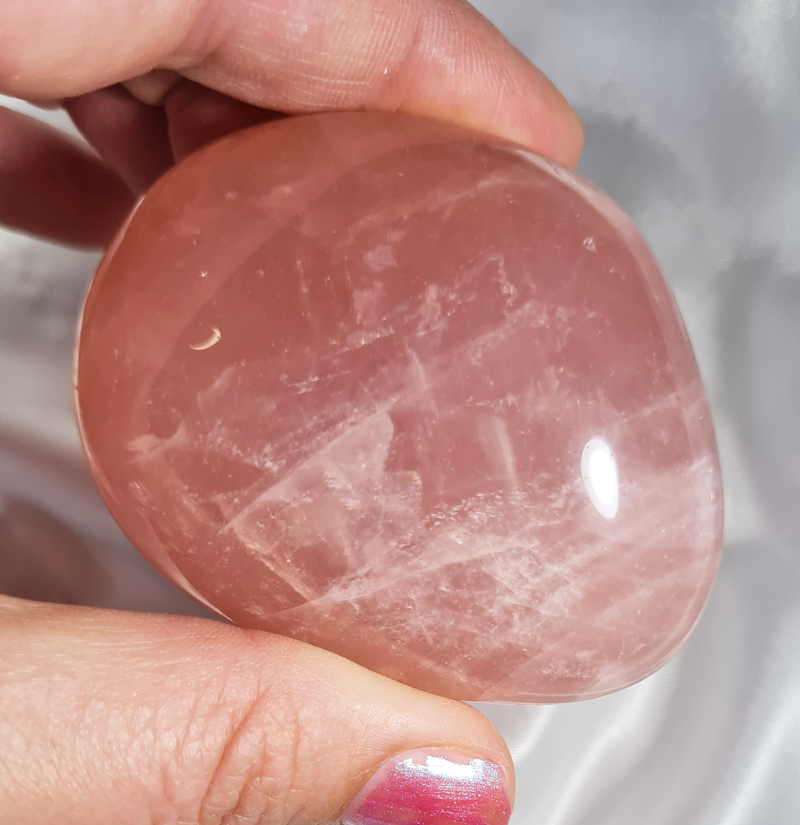 Rozenkwarts 6 cm A+ Jumbosteen Zuid - Afrika no.20