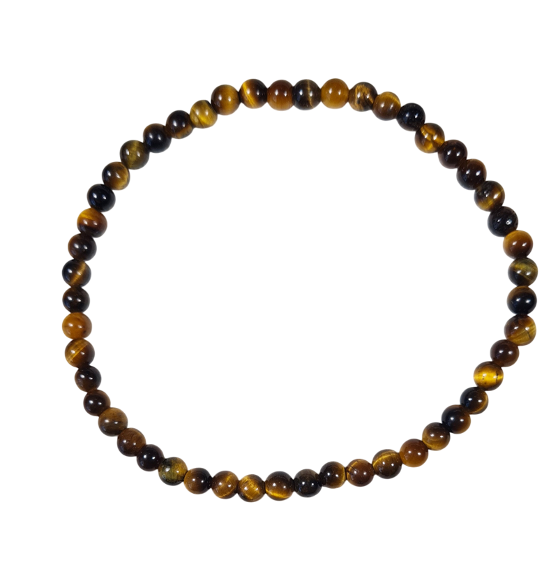 Edelsteen Armband Tijgeroog - 4 mm