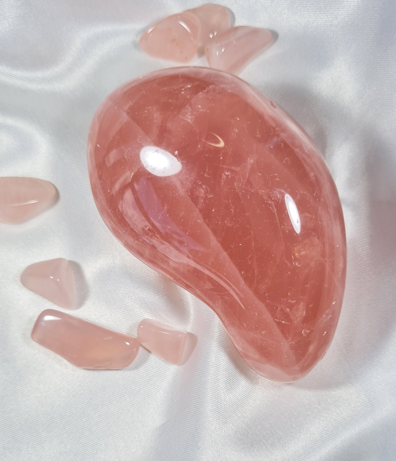 Rozenkwarts A+ 9 cmJumbosteen Zuid - Afrika no.9