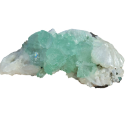 Apofylliet Groen - Edelsteen Cluster - 7 cm