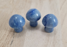 Paddenstoel Blauwe Kwarts 2 cm