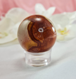 Polychroom Jaspis - Edelsteen Bol - no.15- 4,3cm