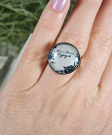 Ring Life is a Journey Cabochon