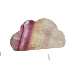 Regenboog Fluoriet Edelsteen Wolk no.5 - 3,5 cm