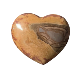 Polychroom Jaspis - Hart