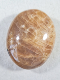 Maansteen Donker Microklien Handsteen no.2 - 6 cm