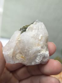 Groene Toermalijn - Verdeliet in kwarts - Diverse Soorten