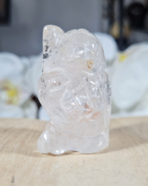 Uil Bergkristal Edelsteen - no.2 - 4cm