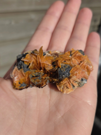 Bariet met Cerussiet Edelsteen Cluster - 5cm - Marokko