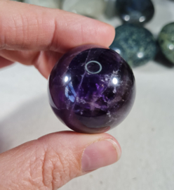 Amethist Edelsteen Bol AA 3 cm no.6