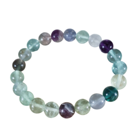 Edelsteen Armband Fluoriet - 10 mm