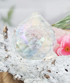 Raamhanger - Regenboog kristal bol - 5 cm - parelmoer - AAA kwaliteit