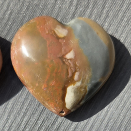 Polychroom Jaspis - Hart verschillende soorten