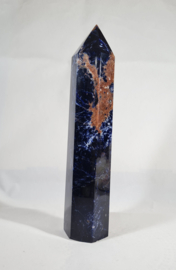 Sodaliet Edelsteen Punt no.2 - 18 cm