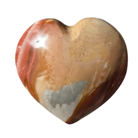 Polychroom Jaspis - Hart verschillende soorten