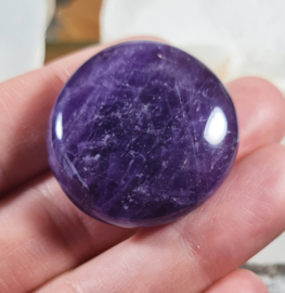 Amethist Platte Steen 3 cm no.7 Edelsteen