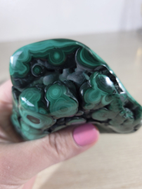 Malachiet Edelsteen Sculptuur 10 cm