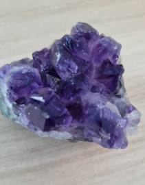 Amethist Edelsteen Cluster - no.22 - Uruguay - extra kwaliteit - 7 cm