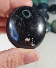 Toermalijn Zwart Palmsteen Edelsteen no.2 - 4,5 cm