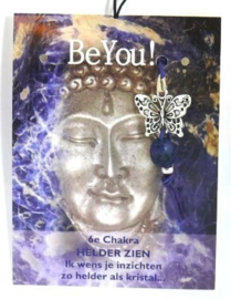 Edelsteen Ketting Be You ! 6e chakra