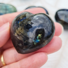 Labradoriet - Edelsteen hart - no.05