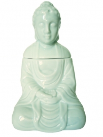 Oil burner - Buddha - Light Blue