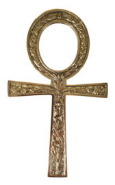 Ankh Messing - Bewerkt - 15cm