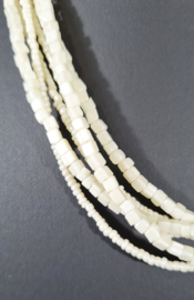 Ketting Lagenketting Parelmoer kralen