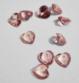 Charm - Bedeltje - Strass - hart