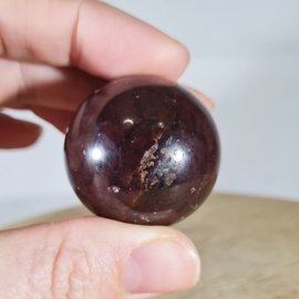 Granaat Edelsteen Bol Ster - India - no.3