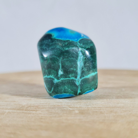 Chrysocolla Malachiet Trommelsteen no.3 - 2,5 cm