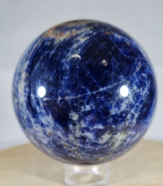 Sodaliet - Edelsteen Bol - 7,5 cm- no.1