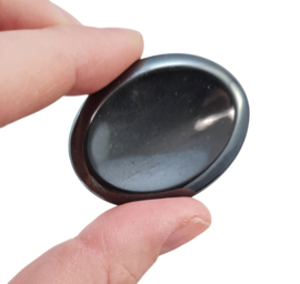 Hematiet Duimsteen - Worry Stone - Ovaal