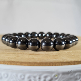 Edelsteen Armband Hematiet Kogelarmband 10 mm