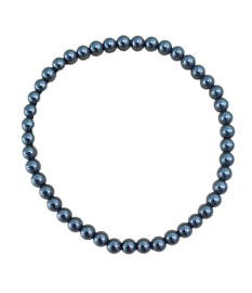 Edelsteen Armband Hematiet - 4mm