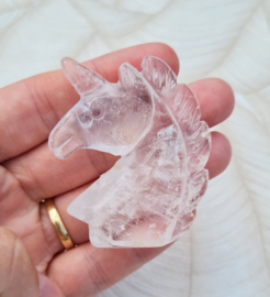 Eenhoorn Bergkristal Edelsteen