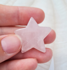 Rozenkwarts Edelsteen Ster no.2