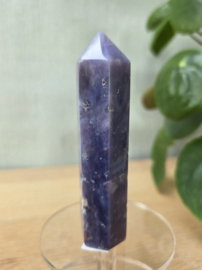 Chalcedoon Paars Edelsteen Punt - diverse soorten