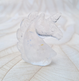 Eenhoorn Bergkristal Edelsteen