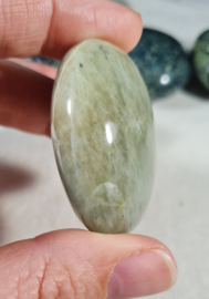 Groene Maansteen Edelsteen Palmsteen - no.11 - 4,5 cm