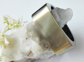 Armband - square - zilverlook