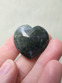 Mosagaat Edelsteen Hart 3 cm