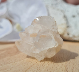 Apophylite with Stilbite - 4 cm - Minerals