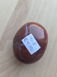 Rode Jaspis Handsteen Edelsteen no.6-10