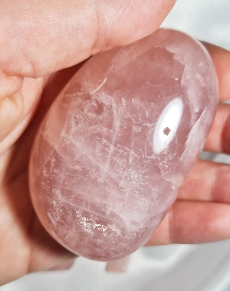 Rozenkwarts A+ 7 cm Jumbosteen Zuid - Afrika no.17