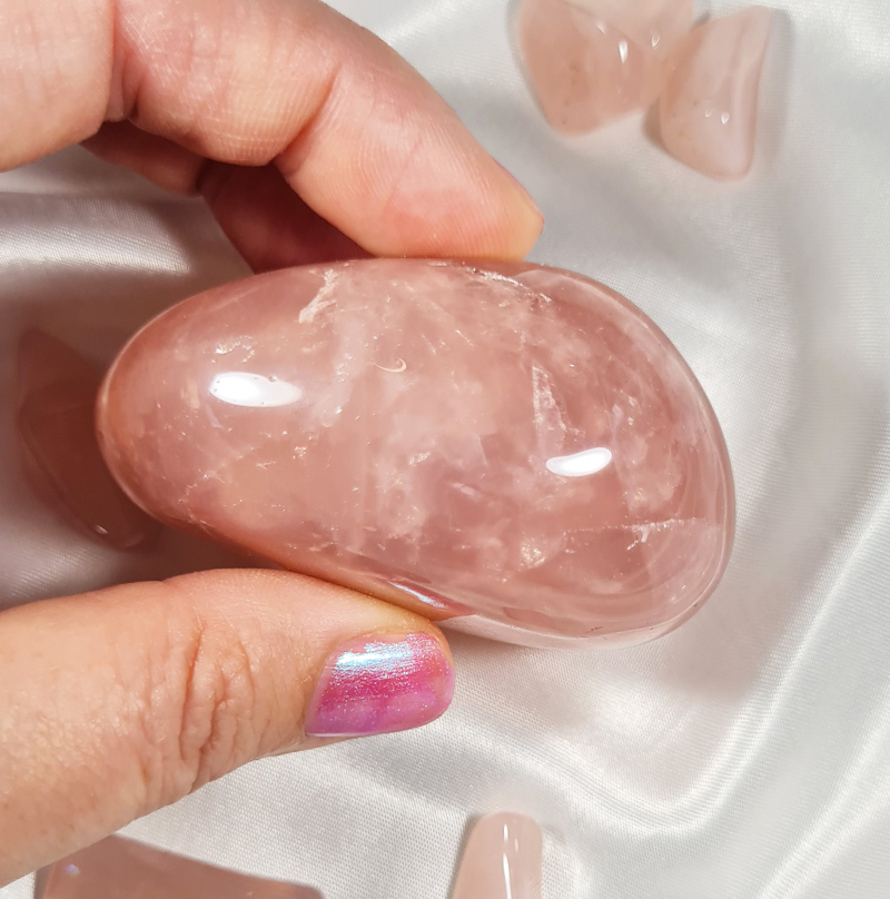 Rozenkwarts A+ 6 cm Jumbosteen Zuid - Afrika no.14