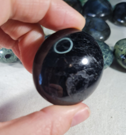 Toermalijn Zwart Palmsteen Edelsteen no.5 - 4 cm