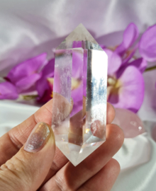 Bergkristal - Dubbeleinder - no.2 - 7 cm